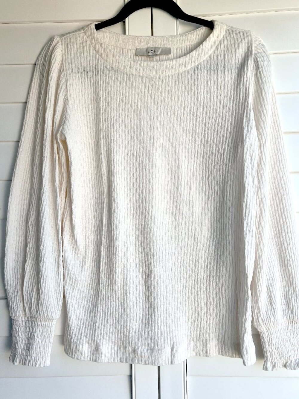 Loft long sleeve top
